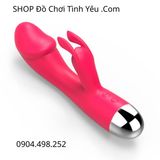  Dương Vật Giả Cầm Tay Đa Năng Kèm Đầu Rung Tai Thỏ Cho Nữ 