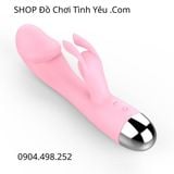  Dương Vật Giả Cầm Tay Đa Năng Kèm Đầu Rung Tai Thỏ Cho Nữ 