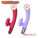  Dương Vật Giả Cầm Tay Rung Làm Ấm Kèm Đầu Lưỡi Liếm FOX V2 