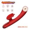  Dương Vật Giả Cầm Tay Rung Làm Ấm Kèm Đầu Lưỡi Liếm FOX V2 