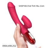  Dương Vật Giả Cầm Tay Rung Làm Ấm Kèm Đầu Lưỡi Liếm FOX V2 