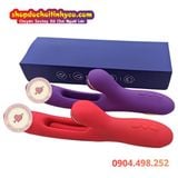  Dương Vật Giả Cầm Tay Rung Vỗ Kèm Đầu Mút Kích Thích Đa Điểm 