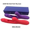 Dương Vật Giả Cầm Tay Rung Vỗ Kèm Đầu Mút Kích Thích Đa Điểm
