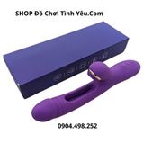  Dương Vật Giả Cầm Tay Rung Vỗ Kèm Đầu Mút Kích Thích Đa Điểm 
