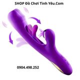  Dương Vật Giả Cầm Tay Rung Vỗ Kèm Đầu Mút Kích Thích Đa Điểm 