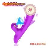  Dương Vật Giả Cầm Tay Rung Vỗ Kèm Đầu Mút Kích Thích Đa Điểm 