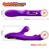  Dương Vật Giả Cầm Tay Rung Vỗ Kèm Đầu Mút Kích Thích Đa Điểm 