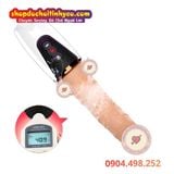  Dương Vật Giả Cầm Tay Có Gân Nổi Rung Thụt Sưởi Ấm SEX MASSAGE 