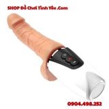  Dương Vật Giả Cầm Tay Có Gân Nổi Rung Thụt Sưởi Ấm SEX MASSAGE 