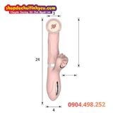  Dương vật giả rung thụt tỏa nhiệt xoay lưỡi liếm Evo Mars 