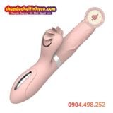  Dương vật giả rung thụt tỏa nhiệt xoay lưỡi liếm Evo Mars 
