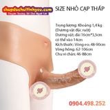  Quần Silicone Liền Dương Vật Giả Đủ Size Đặc Ruột Cho Nữ 