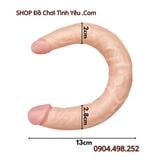  Dương Vật Giả Dài 2 Đầu To Nhỏ Mềm Dẻo Đồng Tính Nữ Giá Rẻ 
