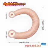  Dương Vật Giả Dài 2 Đầu To Nhỏ Mềm Dẻo Đồng Tính Nữ Giá Rẻ 