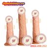 Dương vật giả đế gắn hít tường có rung TPE mềm MUHA giá rẻ