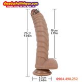  Dương Vật Giả Đế Hít Chưa Lột Bao Quy Đầu Có Vảy Nổi Ma Sát 