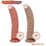  Dương Vật Giả Đế Hít Chưa Lột Bao Quy Đầu Có Vảy Nổi Ma Sát 
