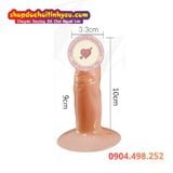  Dương Vật Giả Đế Hít Có Gân Nổi Mềm Mại Kích Thích Đa Điểm 