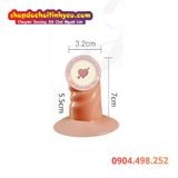  Dương Vật Giả Đế Hít Có Gân Nổi Mềm Mại Kích Thích Đa Điểm 