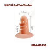  Dương Vật Giả Đế Hít Có Gân Nổi Mềm Mại Kích Thích Đa Điểm 