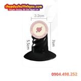 Dương Vật Giả Đế Hít Có Gân Nổi Mềm Mại Kích Thích Đa Điểm 
