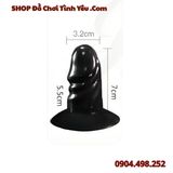  Dương Vật Giả Đế Hít Có Gân Nổi Mềm Mại Kích Thích Đa Điểm 