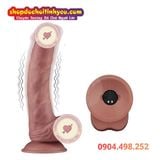  Dương Vật Giả Đế Hít Hai Lớp Cong To Rung Cực Mạnh POWER COCK 