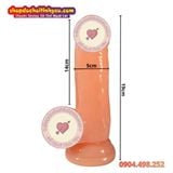  Dương Vật Giả Đế Hít Mềm Dẻo Mô Phỏng Giống Thật SUPERS DILDO 