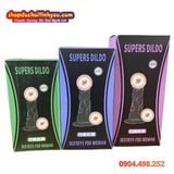  Dương Vật Giả Đế Hít Mềm Dẻo Mô Phỏng Giống Thật SUPERS DILDO 