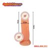 Dương Vật Giả Đế Hít Mềm Dẻo Mô Phỏng Giống Thật SUPERS DILDO