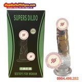  Dương Vật Giả Đế Hít Mềm Dẻo Mô Phỏng Giống Thật SUPERS DILDO 