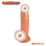  Dương Vật Giả Đế Hít Mềm Dẻo Mô Phỏng Giống Thật SUPERS DILDO 