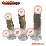  Dương Vật Giả Đế Hít Mềm Dẻo Mô Phỏng Giống Thật SUPERS DILDO 