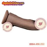  Dương Vật Giả Đế Hít Đầu Cong Khủng Size XXL NATURE COCK 