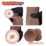  Dương Vật Giả Đế Hít Đầu Cong Khủng Size XXL NATURE COCK 
