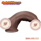  Dương Vật Giả Đế Hít Đầu Cong Khủng Size XXL NATURE COCK 