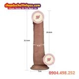  Dương Vật Giả Đế Hít Có Lớp Da Trượt Như Thật SLIDING SKIN PRO 