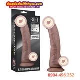  Dương Vật Giả Đế Hít Thân Cong To Có Gân Xanh Nổi LOVETOY 
