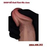 Dương Vật Giả Đế Hít Thân Cong To Có Gân Xanh Nổi LOVETOY 