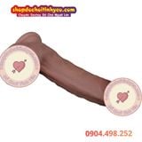  Dương Vật Giả Đế Hít Thân Cong To Có Gân Xanh Nổi LOVETOY 