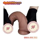  Dương Vật Giả Đế Hít Thân Cong To Có Gân Xanh Nổi LOVETOY 