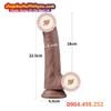 Dương Vật Giả Đế Hít Thân Cong To Có Gân Xanh Nổi LOVETOY