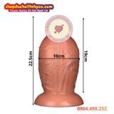  Dương Vật Giả Đế Hít Thân Phình To Cực Đại Có Gân Xanh Nổi 