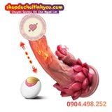  Dương Vật Giả Đế Hoa Sen Rung Thụt Sưởi Ấm Kèm Đầu Lưỡi Liếm 