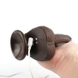  Dương Vật Giả Đen Rung Xoay Thụt Tạo Nhiệt Điều Khiển Từ Xa 