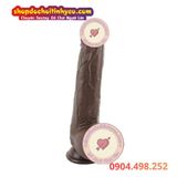  Dương Vật Giả Đen Rung Xoay Thụt Tạo Nhiệt Điều Khiển Từ Xa 