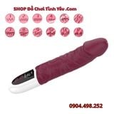  Dương Vật Giả Gân Nổi Cầm Tay Rung Mạnh Kích Thích Đa Điểm 