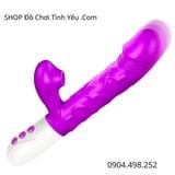  Dương Vật Giả Gân Nổi Rung Thụt Sưởi Ấm Kèm Đầu Mút FOX V20 