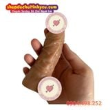  Dương Vật Giả Gân Nổi Size Nhỏ Châu Á Mềm Dẻo Dễ Uốn Cong 