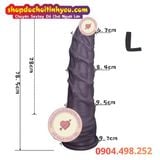  Dương Vật Giả Gân Nổi To Khủng Màu Đen Có Nhiều Nốt Sần Lớn 